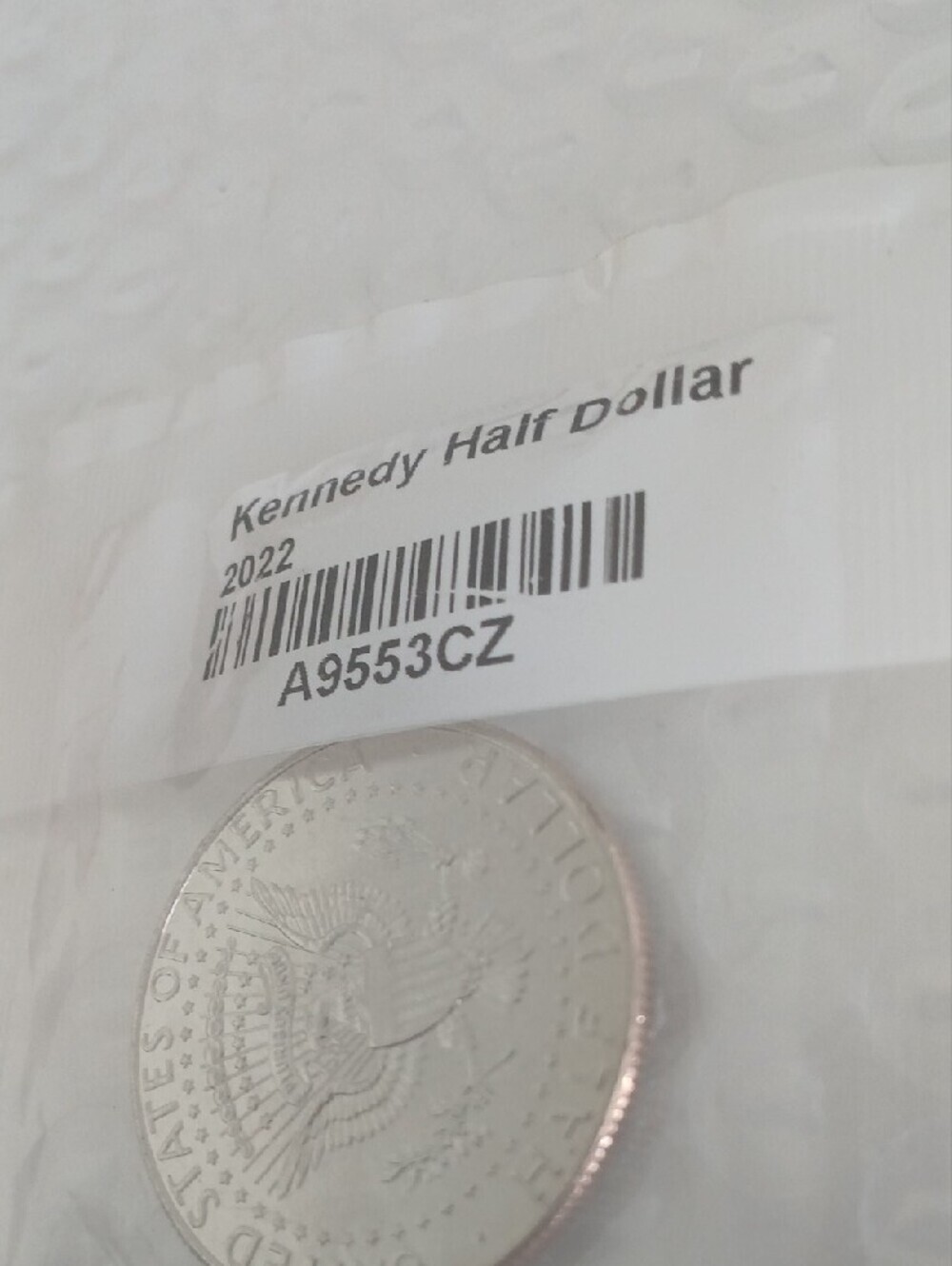 2022 Silver-Colored Collectible Coin - Picture 3 of 4